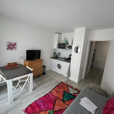 Studio-cabine, Acces Direct Port Et Plage, Les Pieds Dans L'eau アパート アルカション